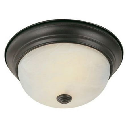 5 Light Marbleized Glass Trans Globe Lighting PL-13617 Browns 2-Light 11