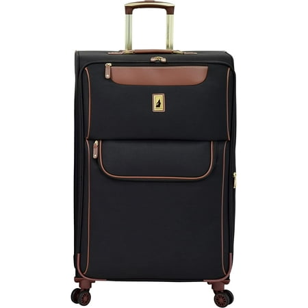 London Fog Westminster Black 29" Expandable Spinner Upright Luggage