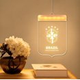 thumbnail image 1 of Led Pendant Lamp 2022 Fifa World Cup Football Team, 1 of 2