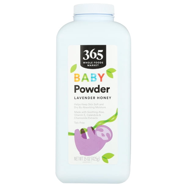 Polvo para bebé 365 by Whole Foods Market 425 g Lavanda