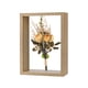 thumbnail image 1 of Marco de Flores Secas Uxcell, Marco de Sombra de Madera de 5 x 7 Pulgadas, Marco de Imagen de Acrílico Doble [Color Madera], 1 of 1
