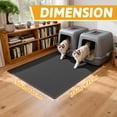 thumbnail image 2 of Alfombrilla de arena para gatos Pieviev, impermeable, a prueba de orina, 2 of 7