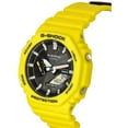 thumbnail image 4 of Casio G-Shock Mobile Link Analog Digital Yellow Resin Strap Black Dial Solar GA-B2100C-9A 200M Men's Watch, 4 of 5