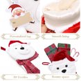 thumbnail image 6 of Valery Madelyn 21" Christmas Stockings, Adorable Polar Bear Christmas Hanging Stockings for Holiday Christmas Party Decor, 6 of 11