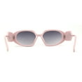 thumbnail image 4 of Minimal Mod Clout Trendy Plastic Fashion Sunglasses Pink Smoke, 4 of 4