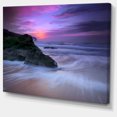 thumbnail image 2 of Slow Motion Waves on Winch Beach - Seashore Canvas Art Print, 2 of 3