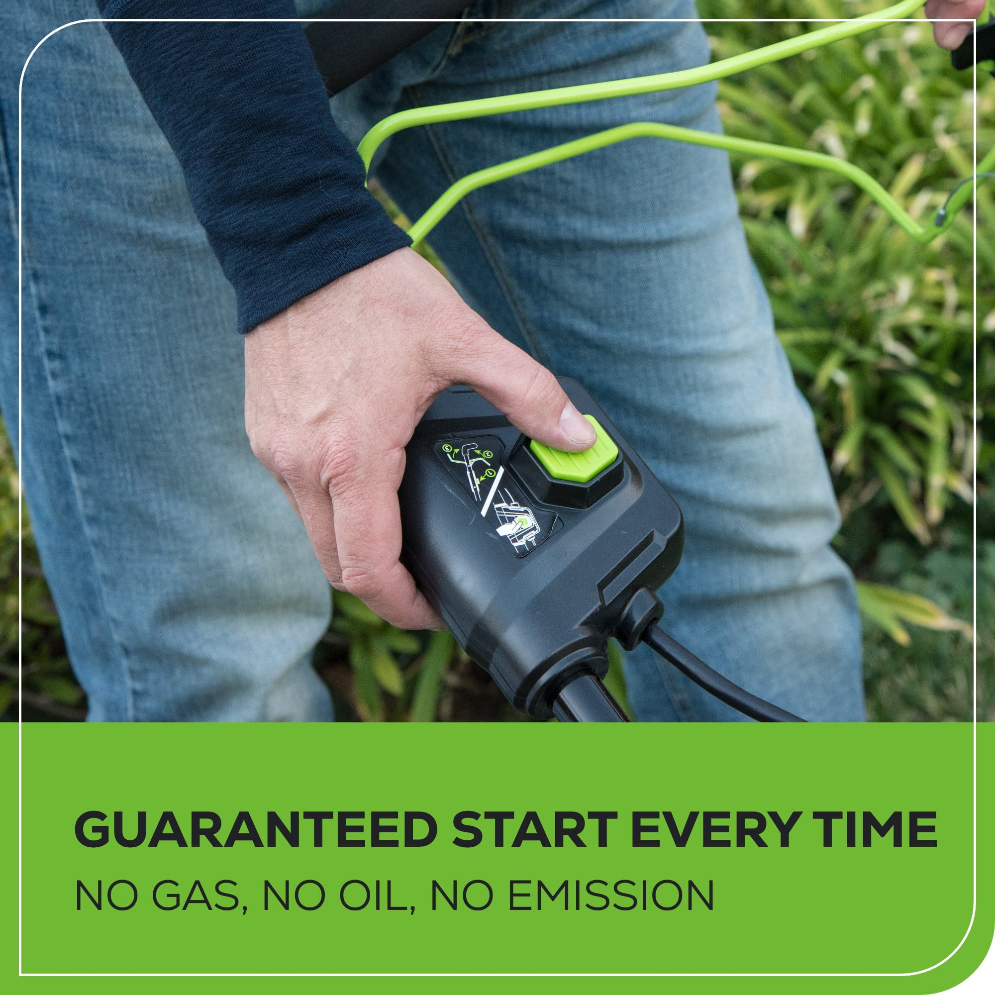 Greenworks 48V (24V x 2) 17" Brushless Push Mower+12" String Trimmer +320CFM Blower,(2) 4.0Ah Batteries and 2A Dual Port Charger