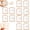 12Pcs, variant on Bread Sponge - Bread Sponges for Kitchen, Toast Shaped Pop-Up Compostable Sponges, Non-Scratch Dish Scrubber, for Kitchen