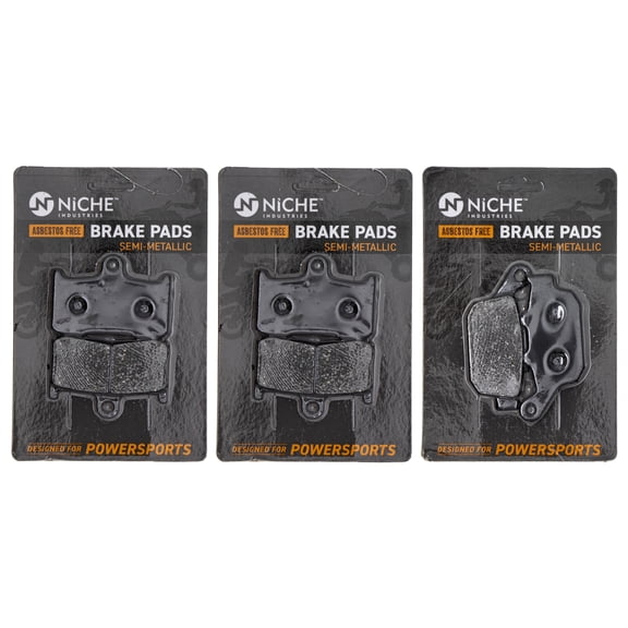Niche Semi-Metallic Brake Pad Set for Triumph Daytona 675 Motorcycle MK1002647