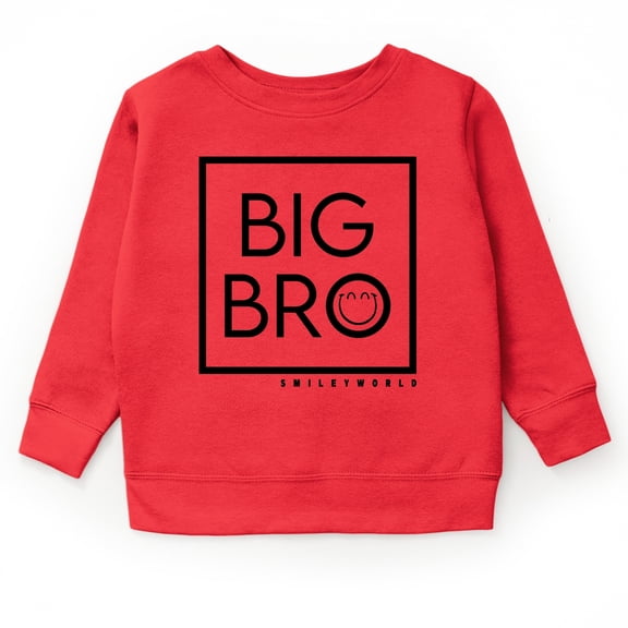 SmileyWorld Big Bro Square - Youth Graphic Sweatshirt