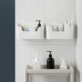 thumbnail image 4 of Wall Mounted Storage Box Multifunctional Punch Free Desktop Storage Box for Home Bathroom, 4 of 10
