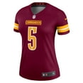thumbnail image 2 of Women's Nike Jayden Daniels  Burgundy Washington Commanders Legend Player Performance Top, 2 of 3