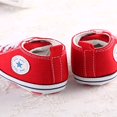 thumbnail image 4 of Chaussures de Berceau Blanches pour Bébé Garçon Fille Pré-Marcheur Espadrilles Semelle Souple, 4 of 6