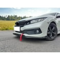 thumbnail image 4 of Ikon Motorsports Compatible with 19-21 Honda Civic IKON V3 Style Front Bumper Lip 2PC - Gloss Black, 4 of 9