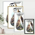 thumbnail image 4 of Designart 'Ancient Birds I' Traditional Framed Canvas Wall Art Print, 4 of 5