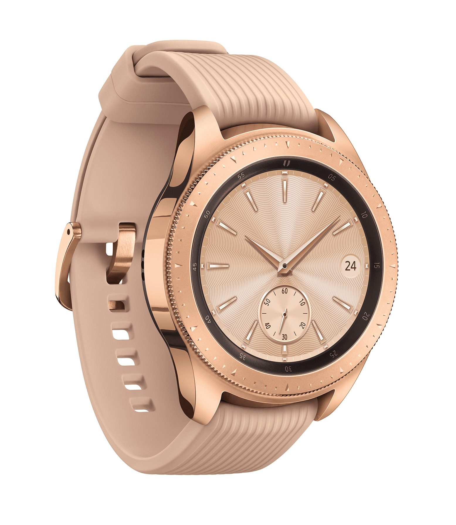 Refurbished Samsung Galaxy Watch Smartwatch 42mm Bluetooth Rose Gold Stainless Steel - SM