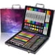 thumbnail image 1 of Set de arte Darnassus de 132 piezas, juego de colores profesionales de lujo, caja de regalo para crear, set de arte, manualidades, dibujo y pintura, kit navideño para niños y adultos, niñas y niños, 1 of 9