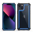 thumbnail image 1 of Funda de silicona resistente híbrida para iPhone, carcasa transparente a prueba de golpes, armadura 2 en 1 para iPhone 14, 13, 12, 11 Pro Max, XR, X, XS Mini, 8, 7, 6 Plus, SE 2 Fivean unisex, 1 of 2