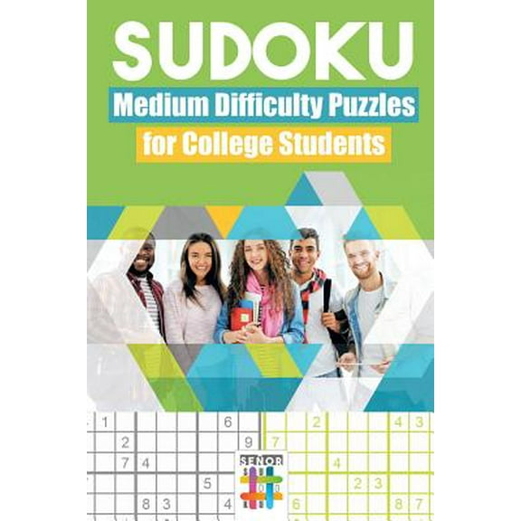 Sudoku Medium Difficulty Puzzles for College Students (Paperback)