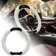 thumbnail image 1 of BotaniNest Elastic Long Microfiber Steering Wheel Cover For Winter Warm Steering Wheel Warm Cover Universal 15 Inches Slip Odorless, 1 of 6