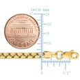 thumbnail image 2 of Jewelstop 14K 24" Yellow Gold 2.75mm Shiny Round Box Chain with Lobster Clasp - 14.7gr., 2 of 6