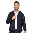 thumbnail image 2 of Expert Brand Men's Athletic Performance Windbreaker Jacket, Black, 2XL, 2 of 6