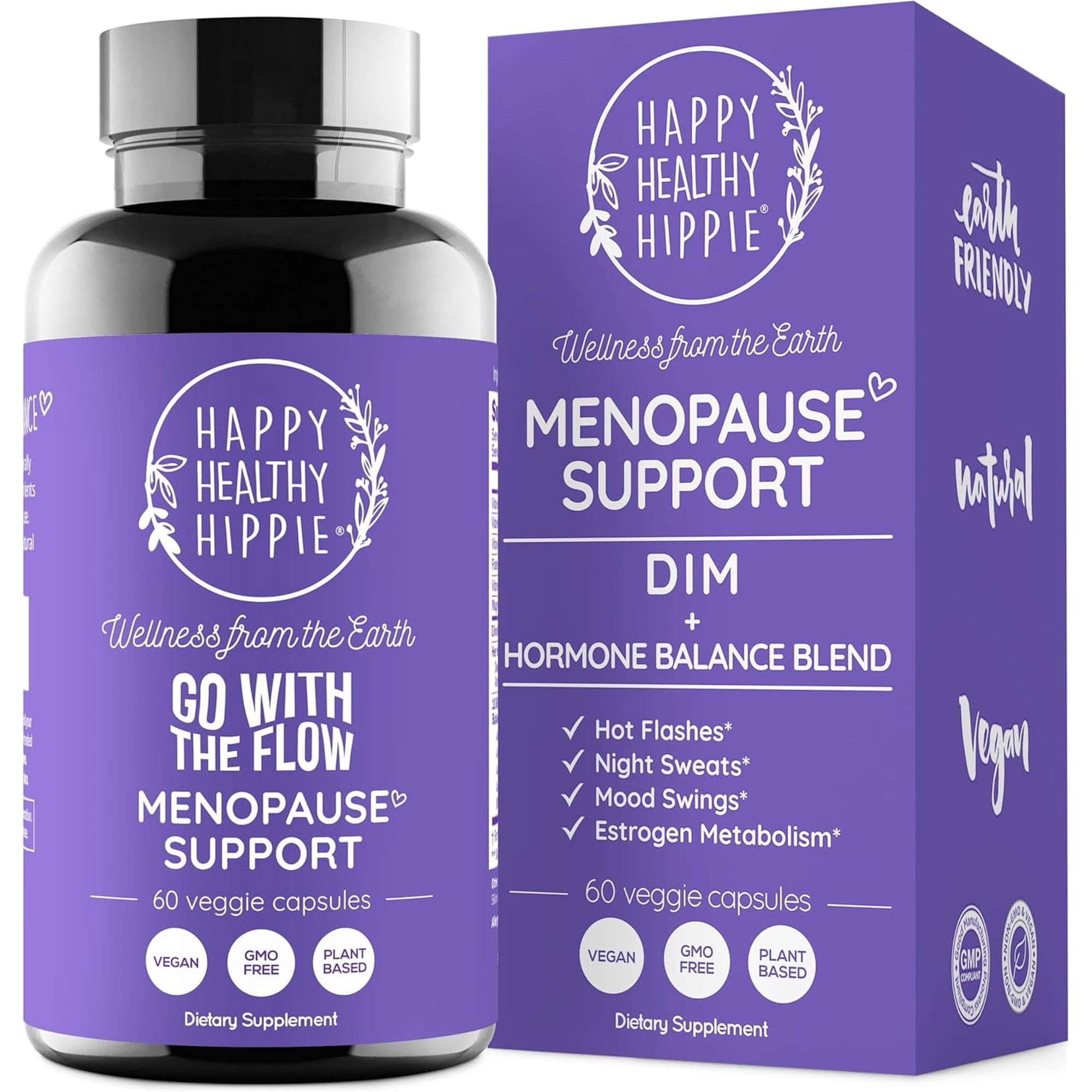 Menopause Supplements for Women – DIM Supplement + Probiotics | Estrogen Metabolism & Hormone Balance Support | Perimenopause Relief | Hot Flashes, Mood Swings & Night Sweats | Dong Quai | 60 Ct