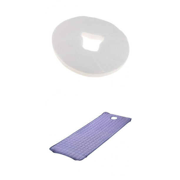 Colchón de cama Soledad con 100pcs de fundas desechables blancas Para cuna 190x70cm