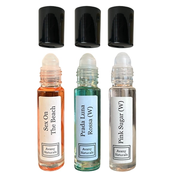 Set de regalo Avany Naturals Fragrance Oil para mujer, 3 unidades