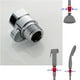thumbnail image 4 of Wosthever Válvula de 21mm, dura, duradera, a prueba de herrumbre, compacta, bombas de elevación, tornillo de tope de agua, conector de rosca, herramienta Accesorios de baño Wosthever HA071275-01B, 4 of 6