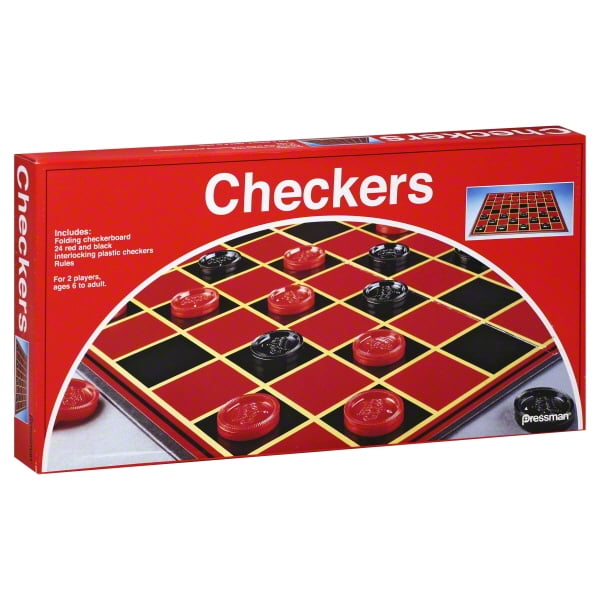 Pressman Toys Checkers Set - Walmart.com