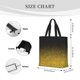 thumbnail image 2 of Easygdp Gold Glitter Gradient Bolsa Tote para Mujer, Bolso de Hombro para Trabajo, Playa, Viajes, Compras y Supermercado, 2 of 6