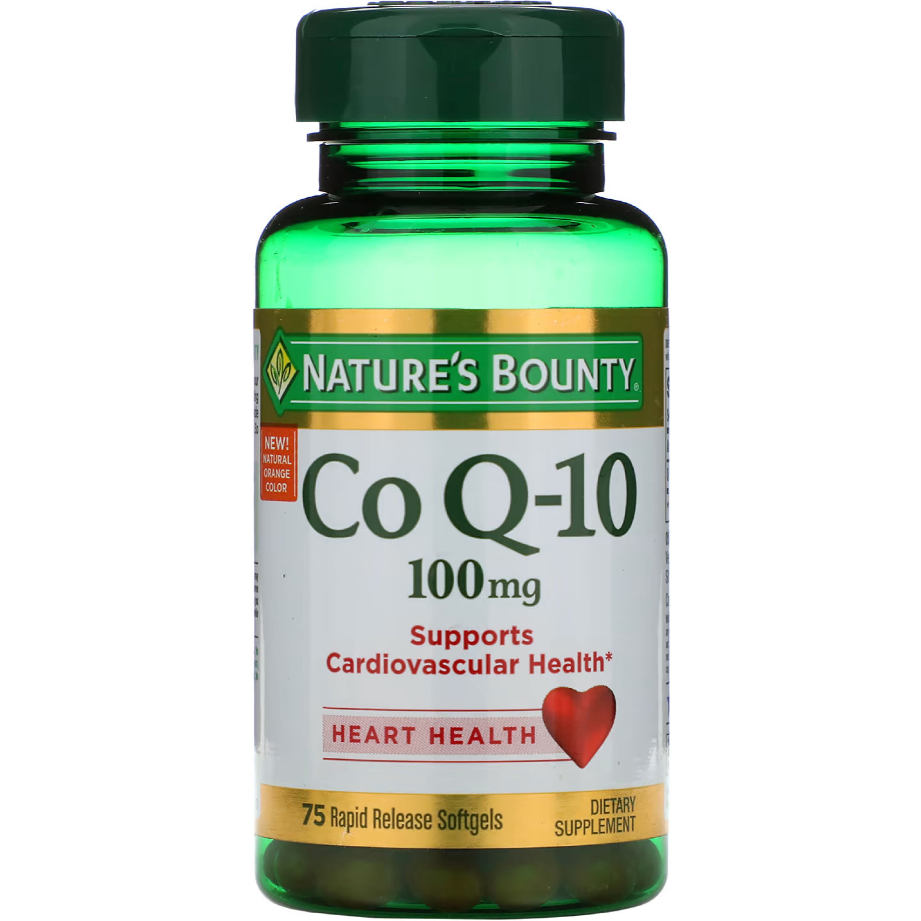 Nature's Bounty Co Q-10 100 mg Softgels 75 ea (Pack of 4)