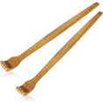 thumbnail image 1 of Gratte-dos en bois, masseur de dos manuel et portable, long gratte-dos pour un soulagement instantané., 1 of 3