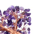 thumbnail image 4 of Base de racimo de amatista natural Crystal Money Tree Jovivi, 4 of 7