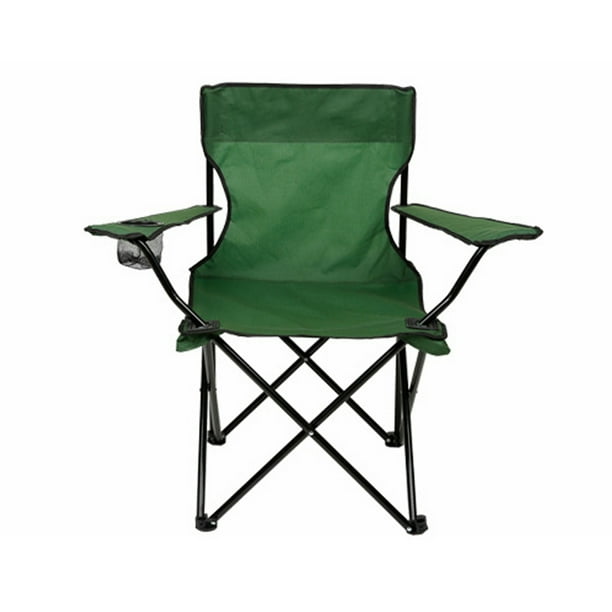 Silla de camping al aire libre silla de jardín plegable portátil con copa de reposabrazos yeacher Asiento para acampar