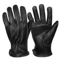thumbnail image 1 of Negro 7*17 CM 1 par de guantes de jardinería flexibles resistentes a espinas guantes de trabajo de cuero cómodos guantes de Trabajos de soldadura para hombres y mujeres, 1 of 3