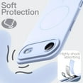 thumbnail image 4 of JETech Magnetic Silicone Case for iPhone 17 Air, Compatible with MagSafe (Blue), 4 of 6