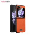 thumbnail image 2 of Samsung Galaxy Z Flip Series | Light Luxury Business Mobile Phone Leather Case,iPhone 15 Pro, 2 of 2