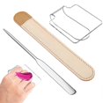 thumbnail image 2 of Here's a polished and professional product description based on your input:\n\n \n\n**Handheld Makeup Mixing Palette with Spatula & Storage Bag – Durable, 2 of 2