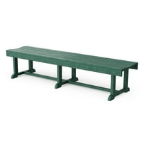 Wildridge Heritage 68" Patio Bench, Turf Green - Outdoor All-Weather HDPE Furniture