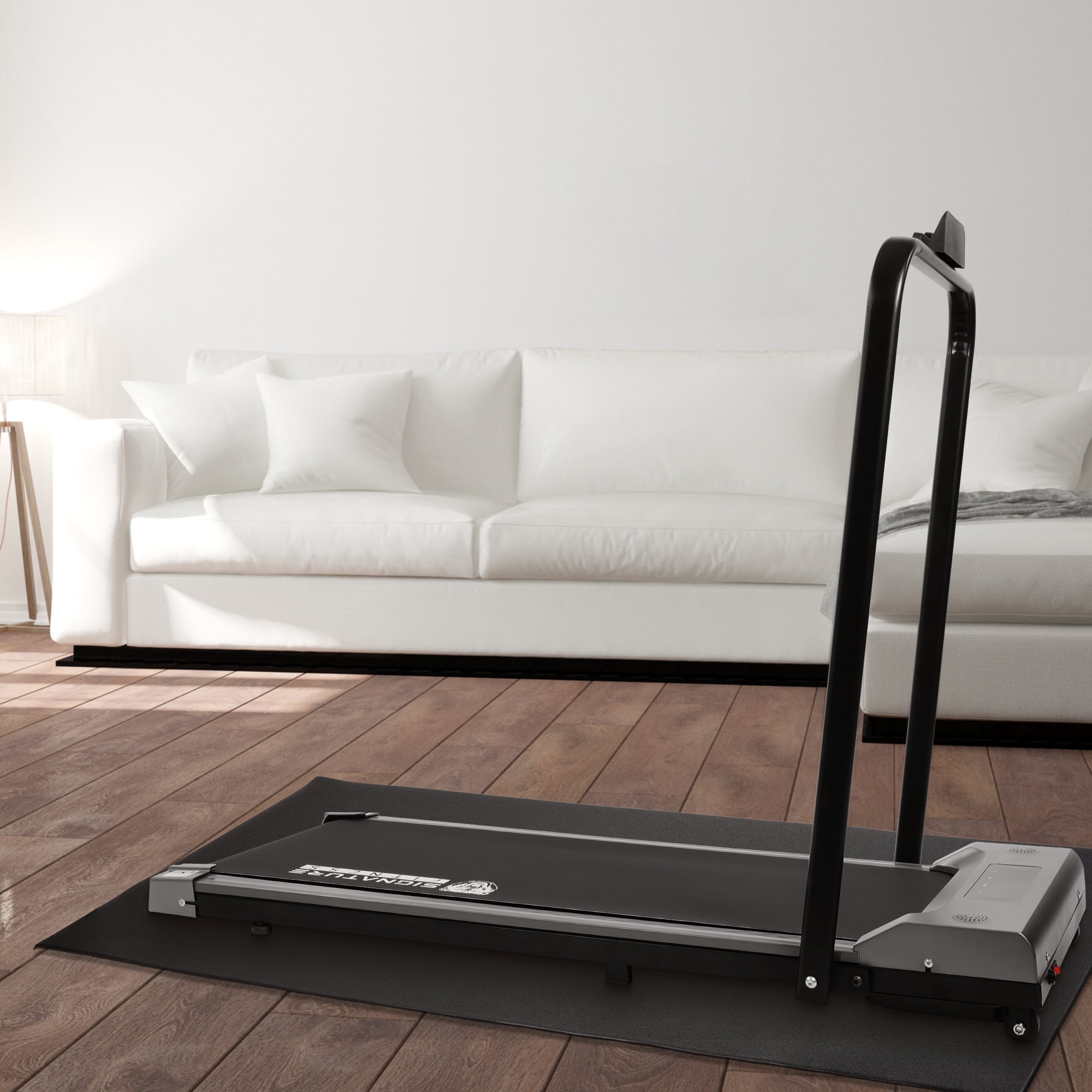 BalanceFrom High Density Home Gym Treadmill Exercise Bike Equipment Mat, 1/4" Thick, 24" x 48" , Only Mat