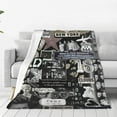 thumbnail image 2 of One Music Direction Flannel Blanket Air Conditioning Blanket Nap Blanket Sofa Throw Blanket Throw Blankets 60"X50", 2 of 6