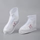 thumbnail image 3 of Cubiertas impermeables para zapatos, antideslizantes, reutilizables, Botas de lluvia y nieve, suela de silicona de PVC, protectores de zapatos en días lluviosos, 1 par, 3 of 5