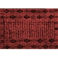 thumbnail image 1 of Ahgly Company Machine Washable Indoor Rectangle Abstract Red Modern Area Rugs, 2' x 5', 1 of 4