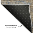 thumbnail image 5 of Addison Rugs Mayfield Premium Machine Washable Transitional Abstract Navy Rectangle Rug, 10' x 14', 5 of 6