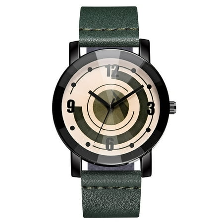 Fashion 2019 Men's Simple Belt Quartz Watch (Best Simple Watches 2019)
