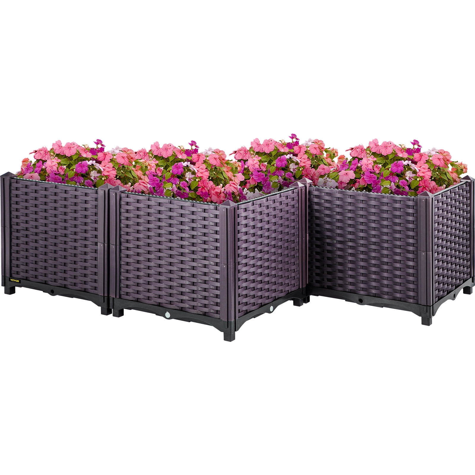 Image of Plastic box garden planter