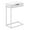 White, variant on Monarch Specialties Accent Table, C-shaped, End, Side, Snack, Living Room, Bedroom, Brown Laminate