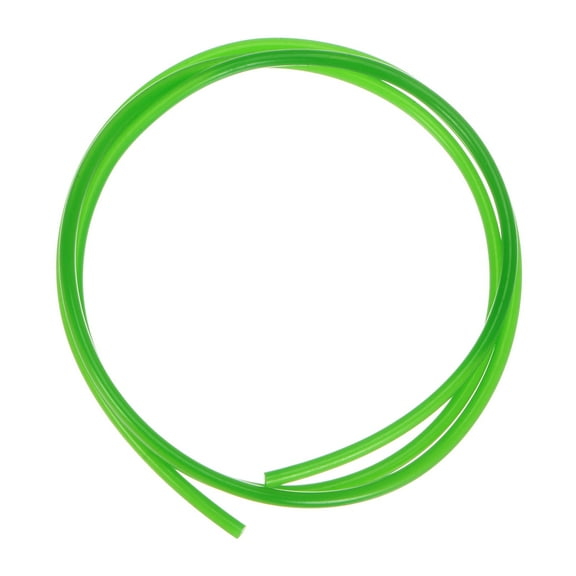 Uxcell Round Belts 4mm Dia 1 Meter Length Smooth Surface PU Polyurethane, Green